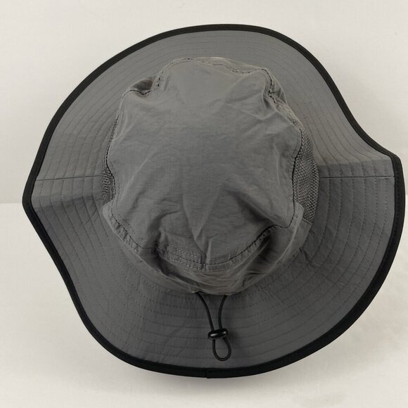 USA Pickleball Boonie Sin Hat Adult L Wide Brim Canvas Mesh Gray - Picture 3 of 7
